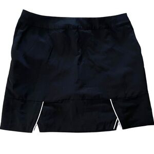 Adidas Climacool Skort Size 12 Skirt Shorts Black Golf Athleisure